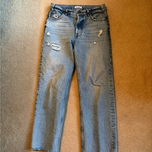 Anine Bing Classic Blue Denim Jeans